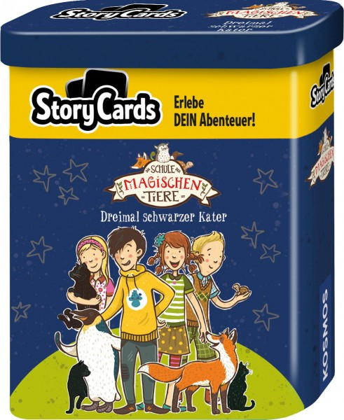 KOSMOS 680824 - StoryCards - Die Schule der magischen Tiere Dreimal schwarzer Kater