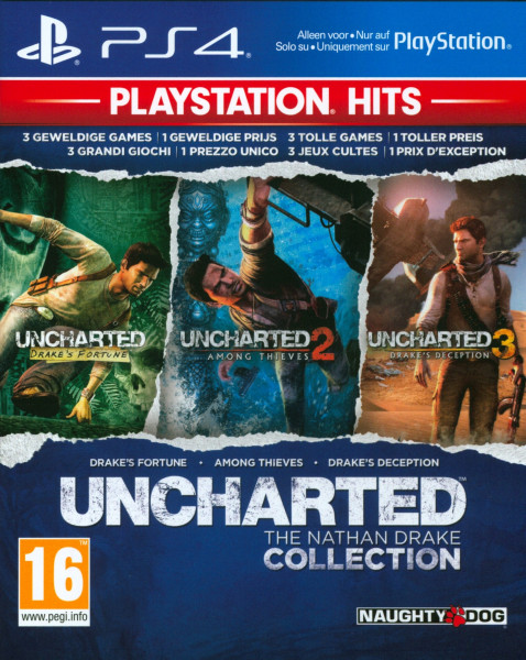 PlayStation Hits: Uncharted Collection [PS4] (D/F/I)