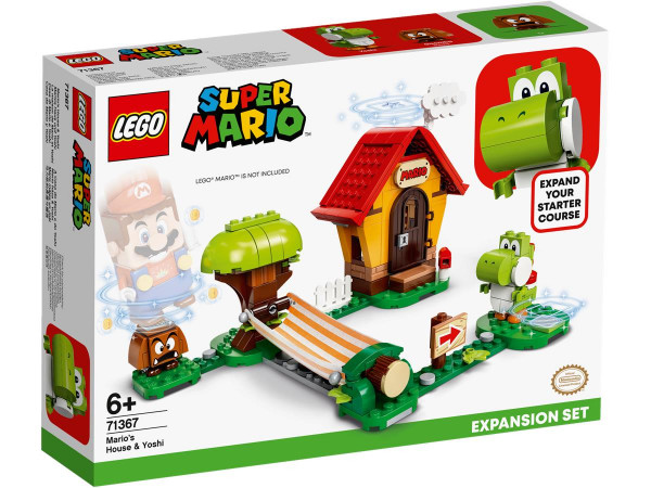 LEGO® Super Mario 71367 - Marios Haus und Yoshi – Erweiterungsset