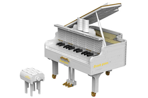 HAPPY BUILD - Dreamers Piano weiß Limited Edition