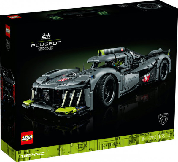 LEGO® Technic 42156 - Peugeot 9X8 24H Le Mans Hybrid Hypercar