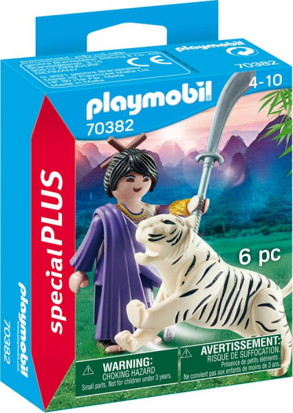 PLAYMOBIL® 70382 - Asiakämpferin mit Tiger