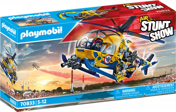 PLAYMOBIL® 70833 - Air Stuntshow Filmcrew-Helikopter