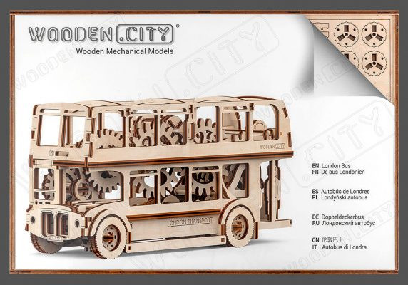 WoodenCity - London Bus