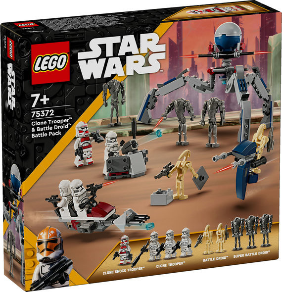 LEGO® Star Wars 75372 - Clone Trooper& Battle Droid Battle Pack