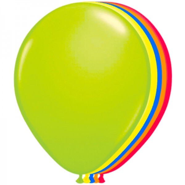 Ballons Neonfarben 100 Stk.