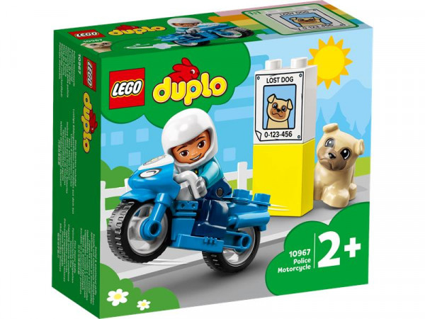 LEGO® DUPLO 10967 - Polizeimotorrad