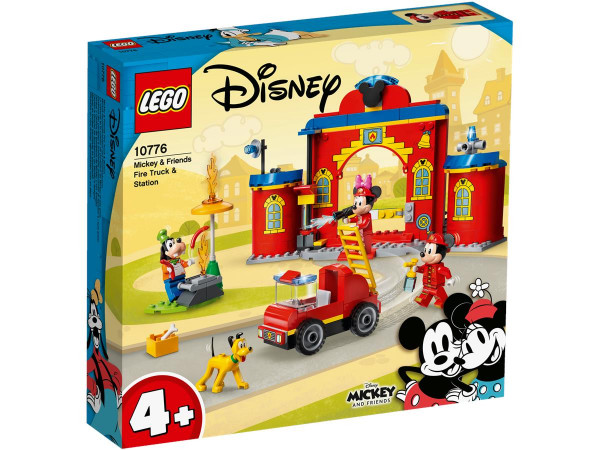LEGO® Disney 10776 - Mickys Feuerwehrstation und Feuerwehrauto