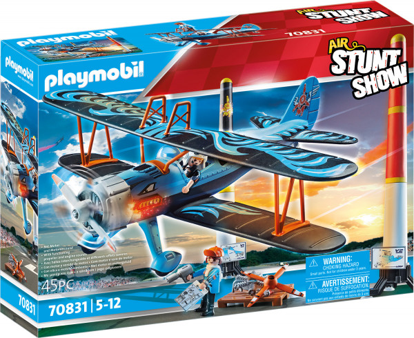 PLAYMOBIL® 70831 - Air Stunt Show Biplano "Phoenix"