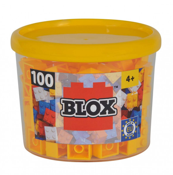 Simba - Blox 100 gelbe 4er Steine in Dose