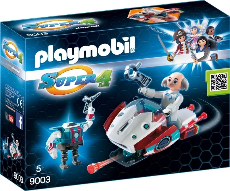 PLAYMOBIL® 9003 Skyjet mit Dr X & Roboter