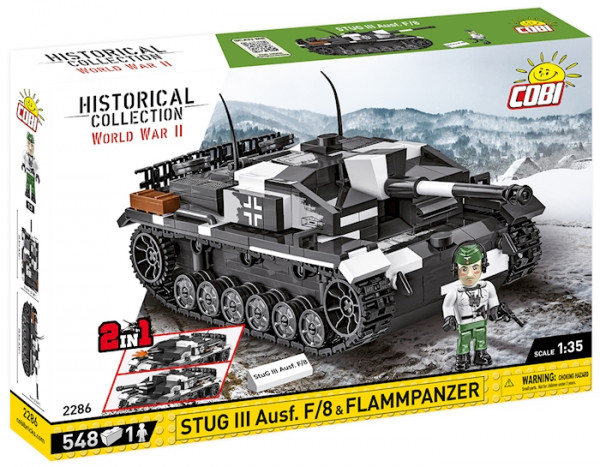 COBI - StuG III Ausf. F/8 / & Flammpanzer (Sd.Kfz. 142/1)