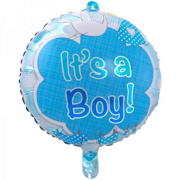 Folienballon It‘s a Boy mit Helium