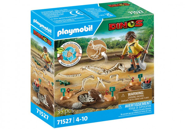 PLAYMOBIL® 71527 - Ausgrabungsstätte mit Dino-Skelett