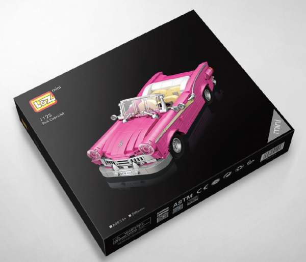 LOZ 1125 - Pinkes Cabrio