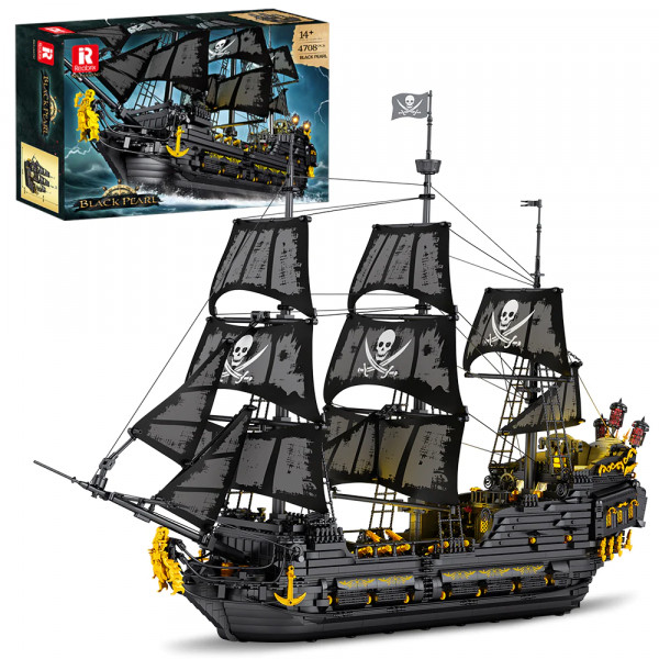 Reobrix 66036A - The Big Black Pearl Pirate Ship