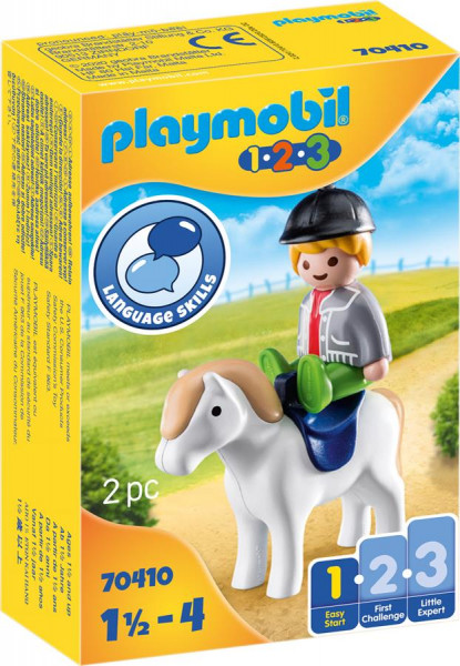 PLAYMOBIL® 70410 - Junge mit Pony