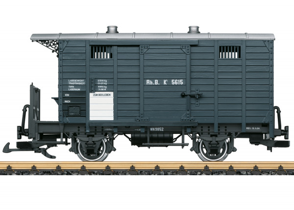 LGB L45302 - RhB gedeckter Güterwagen