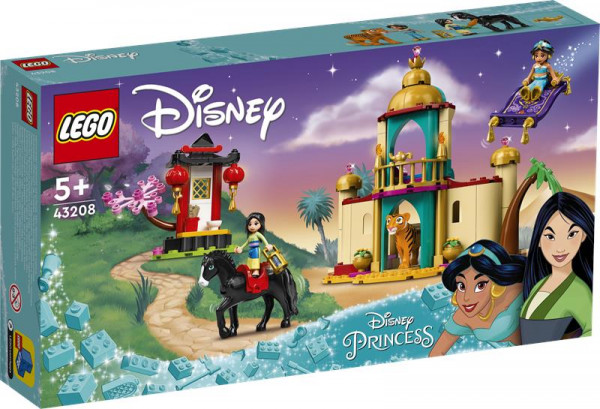 LEGO® Princess 43208 - Jasmins und Mulans Abenteuer