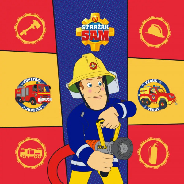 Feuerwehrmann Sam Handtuch