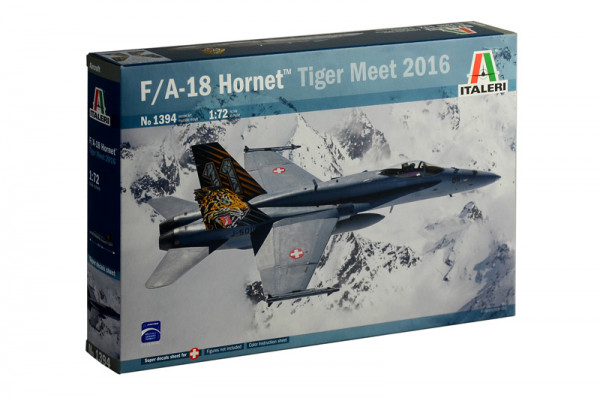 Italeri - 1:72 F/A-18 Hornet "Tiger Meet 2016"