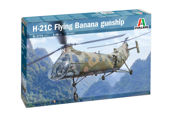 Italeri - 1:48 H-21C Flying Banana Gunship