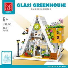MORK 31065 - Triangle glass greenhouse