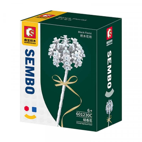 Sembo 601230-C - Orientalische Papierbuschblume - Hellblau