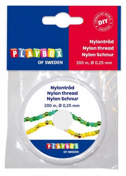 Playbox - Nylon Schnur 200 m x 0,25 mm