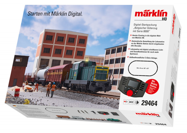 Märklin Start up - Startpackung Belgischer Güterzug mit Serie 8000