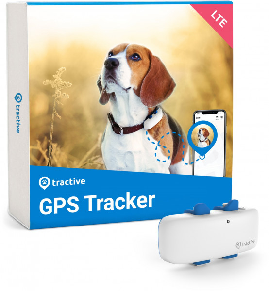 Tractive Hunde Tracker GPS LTE - white