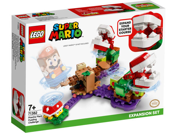 LEGO® Super Mario 71382 - Piranha-Pflanzen-Herausforderung – Erweiterungsset