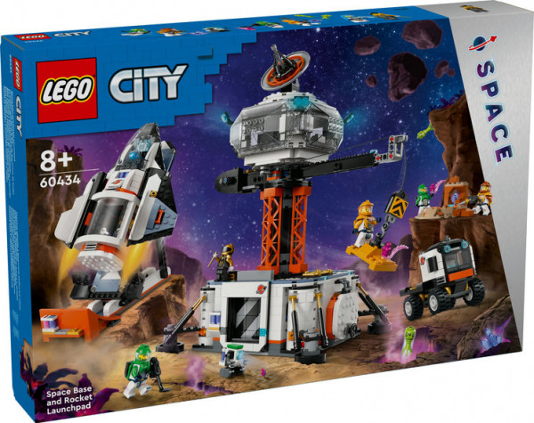 LEGO® CITY 60434 - Raumbasis mit Startrampe