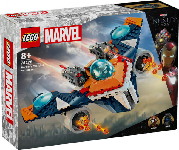 LEGO Marvel 76278 - Rockets Raumschiff vs. Ronan