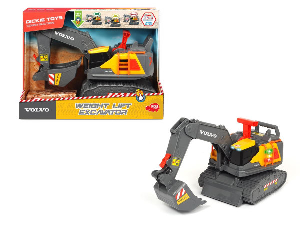 Dickie Toys - Volvo Weight Lift Excavator
