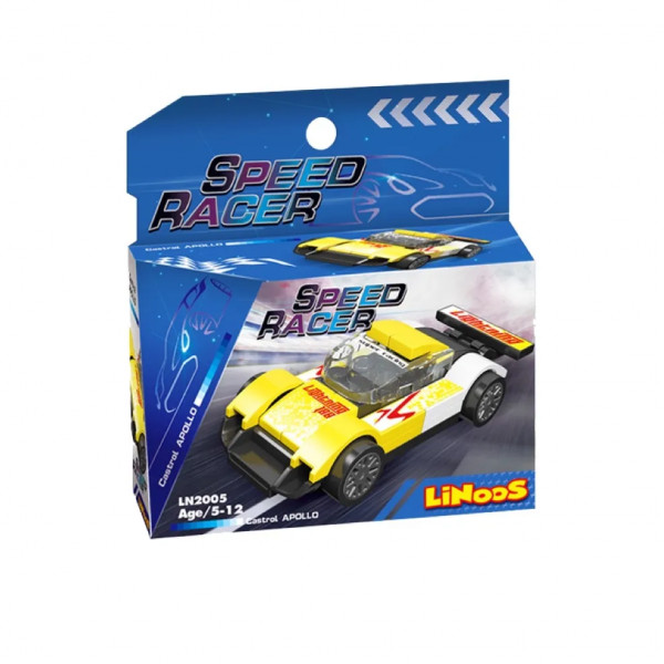Linoos LN2005 - Speed Racer Gelb