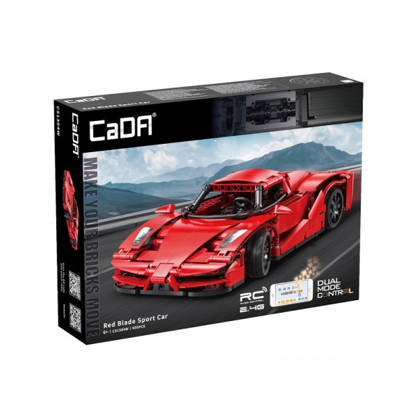 CADA C51304W - Red Blade Sport Car