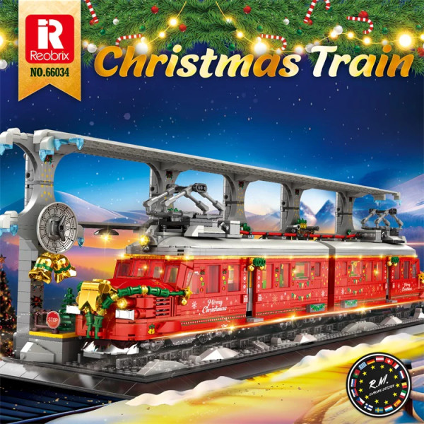 Reobrix 66034 - The Christmas Train 2023 Churchill Pfeil Switzerland Train RAe 4/8 1021