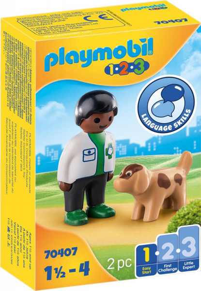 PLAYMOBIL® 70407 - Tierarzt mit Hund