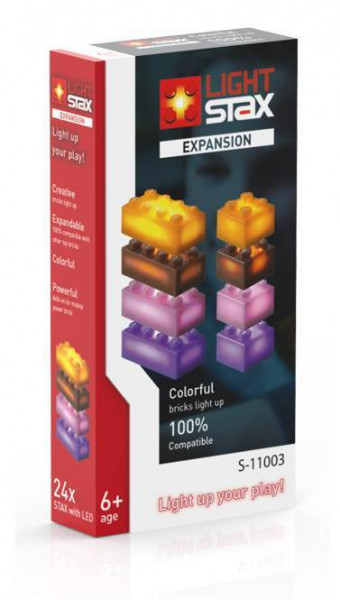 STAX - Expansion Pack - orange, brown, purple & pink