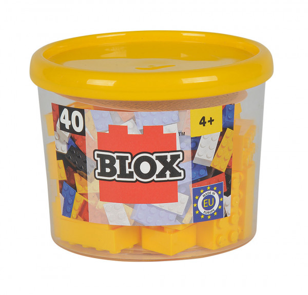 Simba - Blox 40 gelbe 8er Steine in Dose