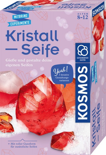 KOSMOS 657925 - Kristall-Seife Gieße und gestalte deine eigenen Seifen