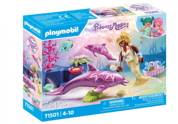 PLAYMOBIL® 71501 - Meerjungfrau mit Delfinen