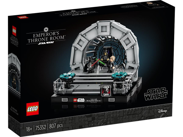 LEGO® Star Wars 75352 - Thronsaal des Imperators – Diorama