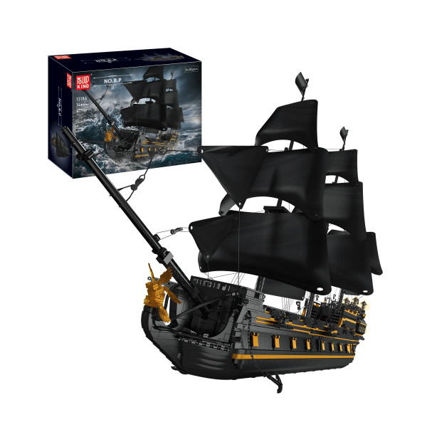 Mould King 13186 - Pirates Black Pearl Ship BP Ⅱ