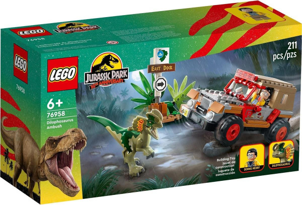 LEGO® Jurassic Word 76958 - Hinterhalt des Dilophosaurus