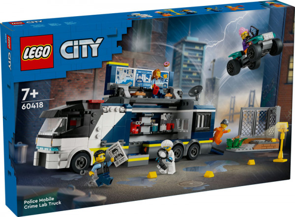 LEGO® CITY 60418 - Polizeitruck mit Labor