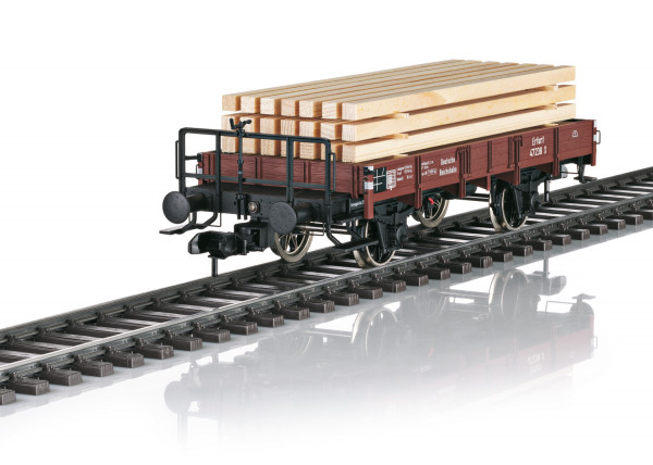 Märklin Spur 1 58316 - Niederbordwagen mit Holzbeladung