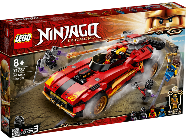 LEGO® NINJAGO 71737 - X-1 Ninja Supercar