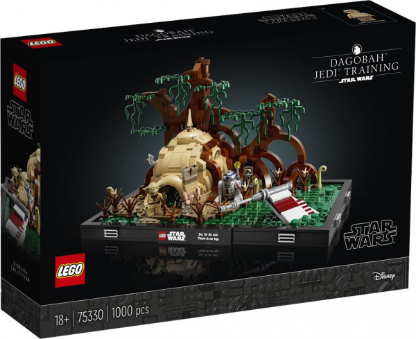 LEGO® Star Wars 75330 - Jedi Training auf Dagobah – Diorama
